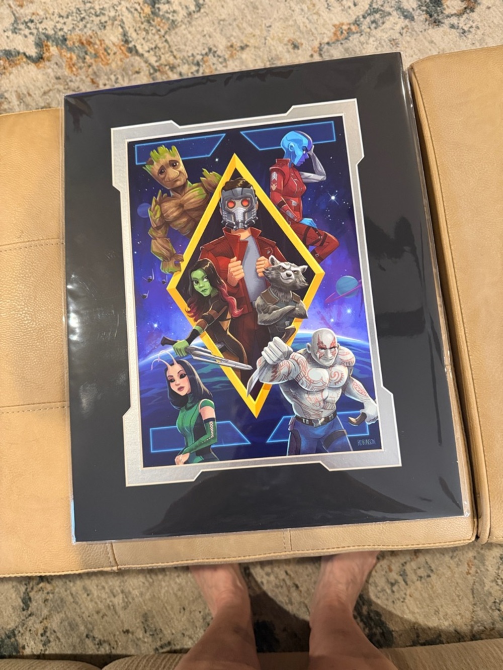 DisneyGuardians of the Galaxy Art Print - from 2026 Disney Art Festival - Picture 1 of 8